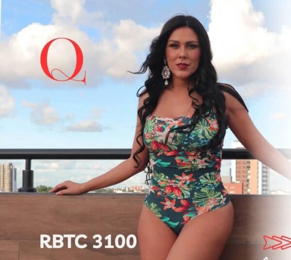 TRAJE DE BAÑO CON FAJA TROPIC-HAWAI