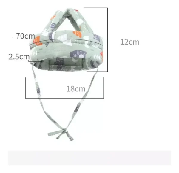 Gorro Antigolpes para Bebé